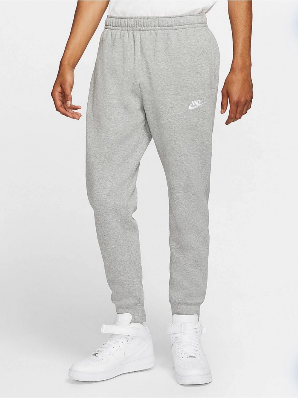 Nike Men's Grey Fleece Sweatpants